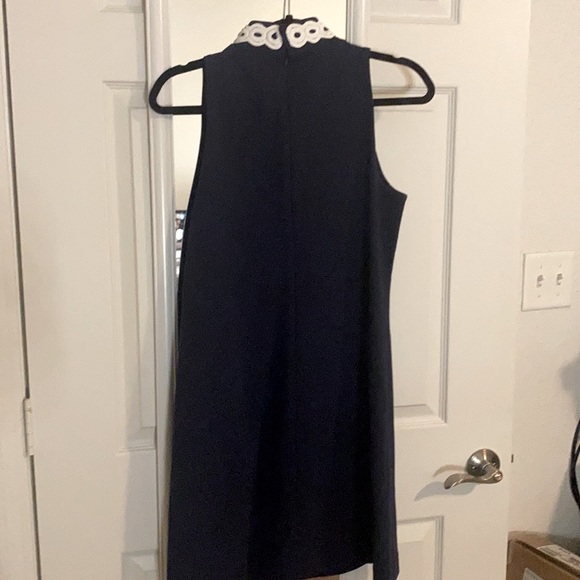 NWT Lilly Pulitzer dress- navy w/ crochet detail - Picture 3 of 3